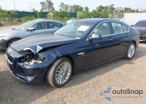 2012 BMW 535I xDrive из США, поврежденный, VIN WBAFU7C55CDU57265